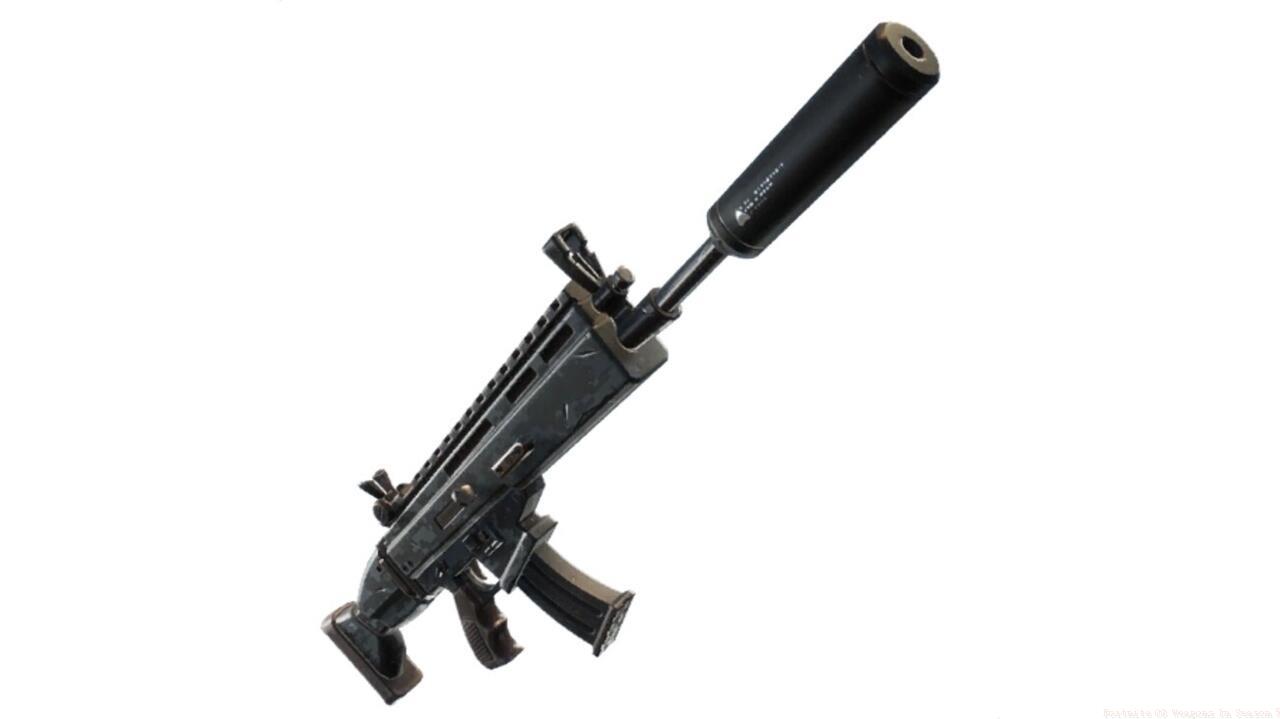 Suppressed Assault Rifle (coming later in the season)