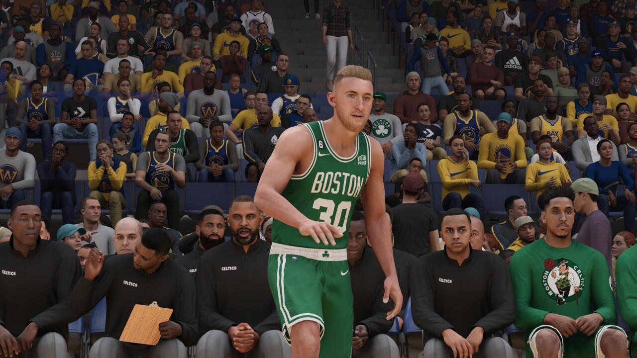 Sam Hauser - 87 (3-Pt Shot)