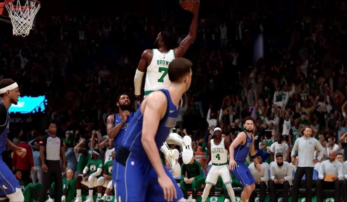 Jaylen Brown - 94 (Driving Dunk)