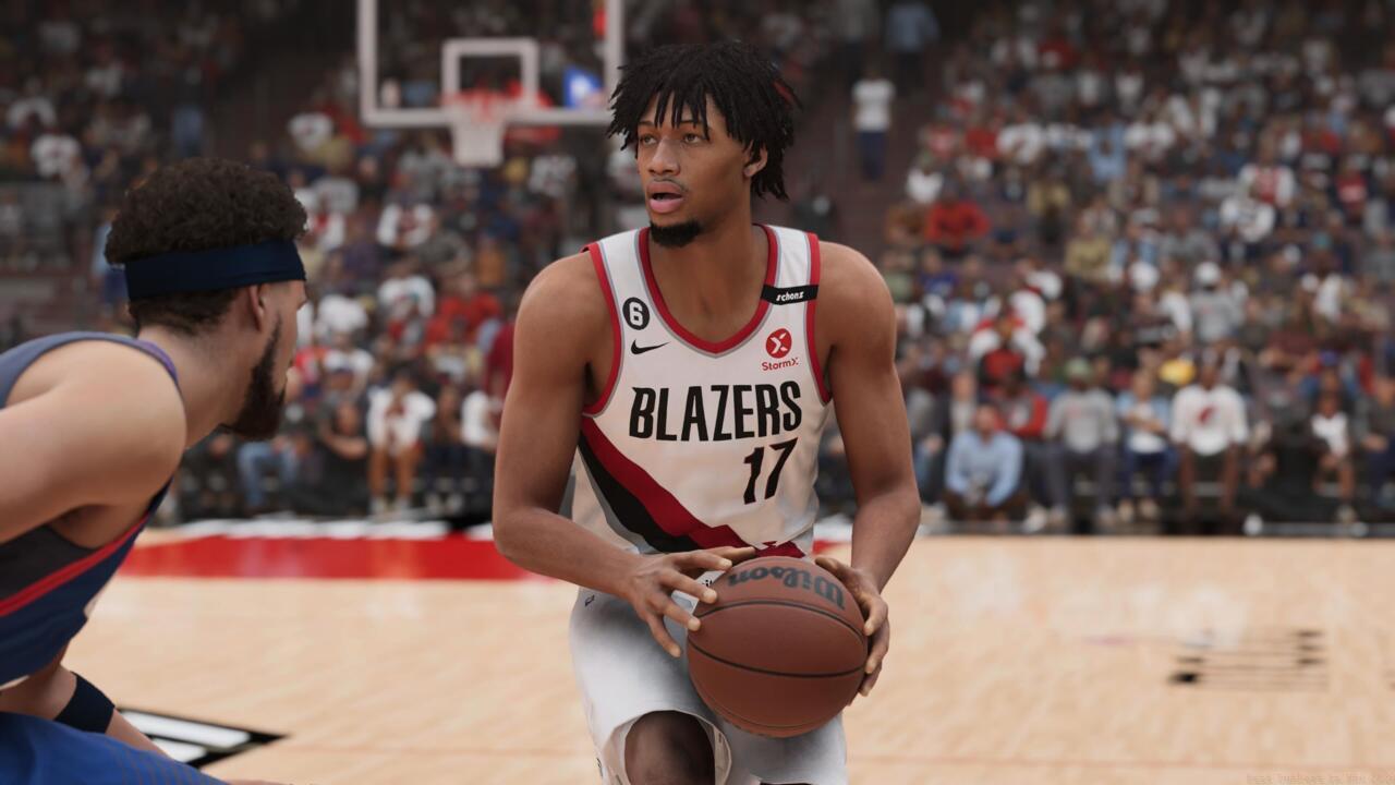 Shaedon Sharpe - 95 (Driving Dunk)