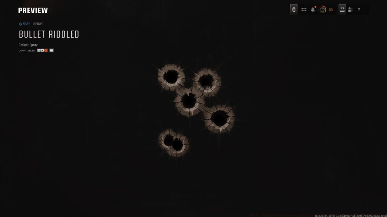 Bullet Riddled - Spray