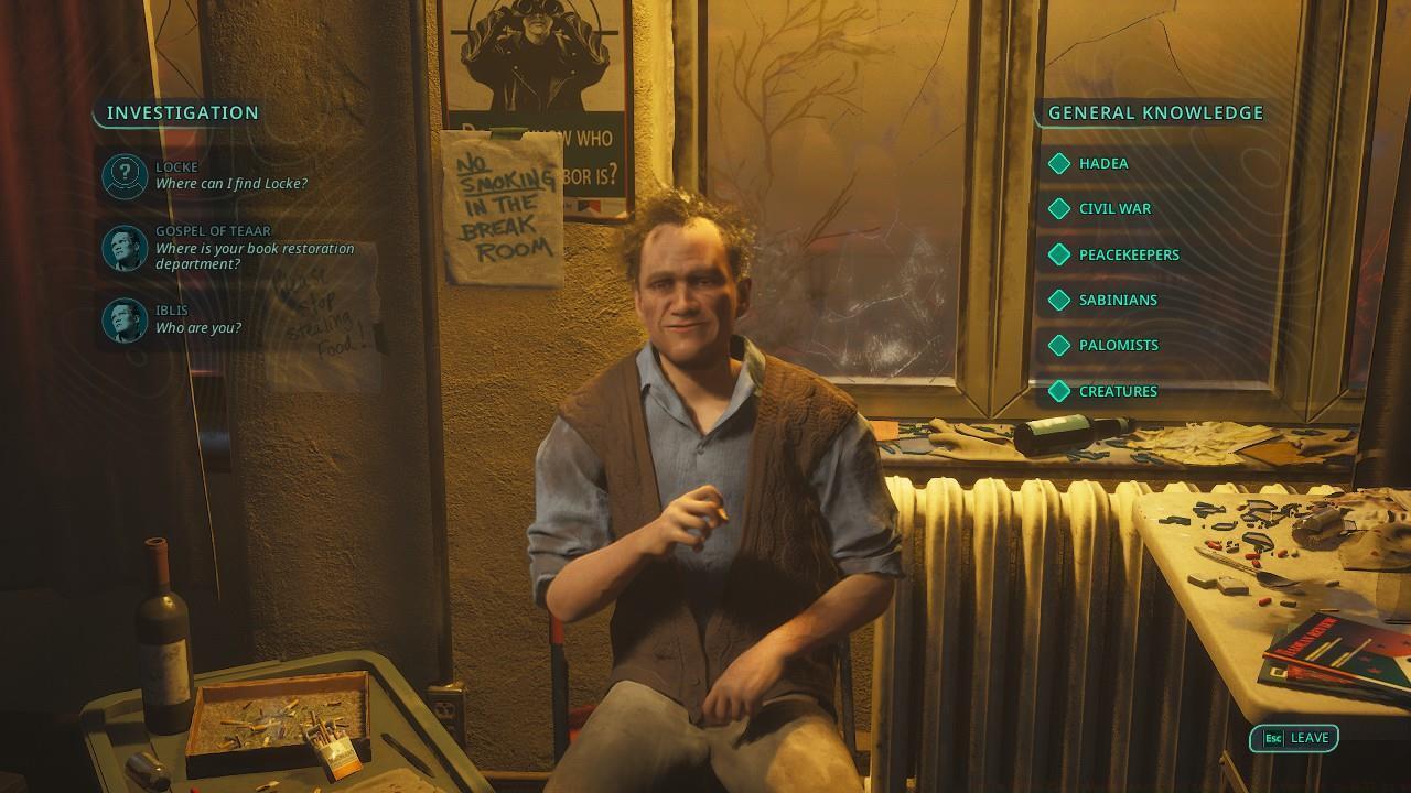 Lethe Library Part 1: Iblis and the Computer Room