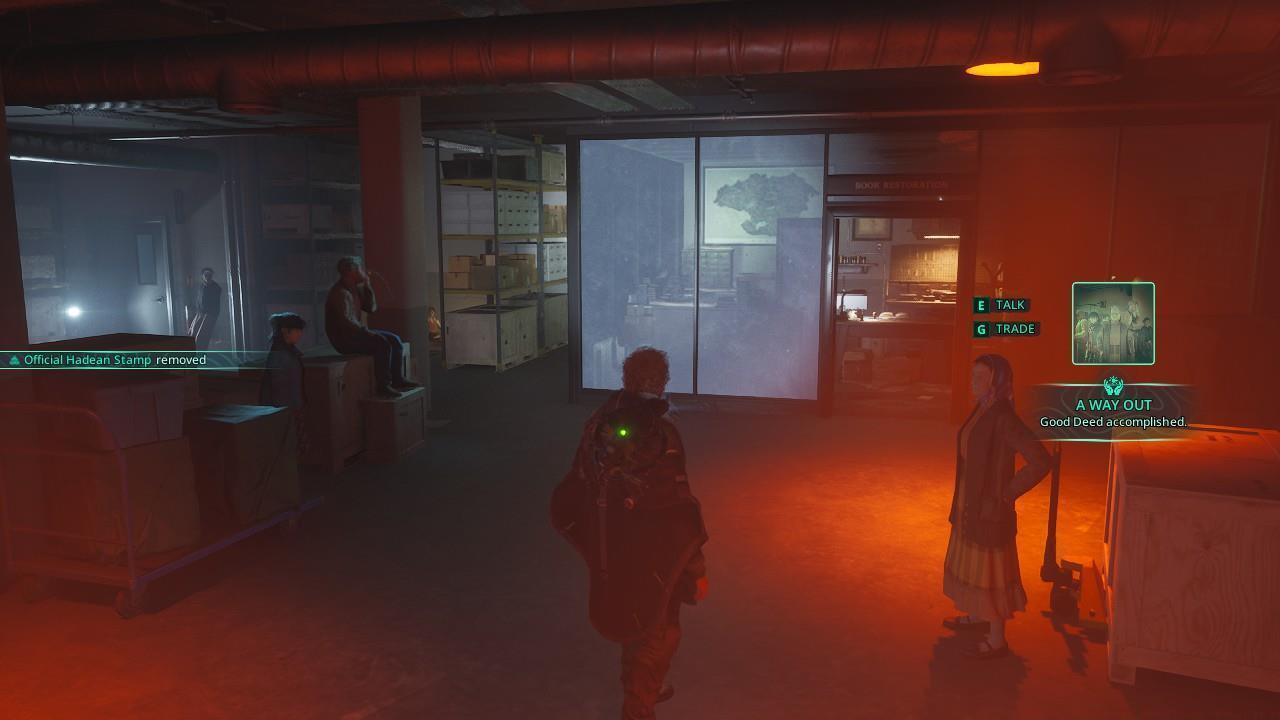 Lethe National Library: A Way Out