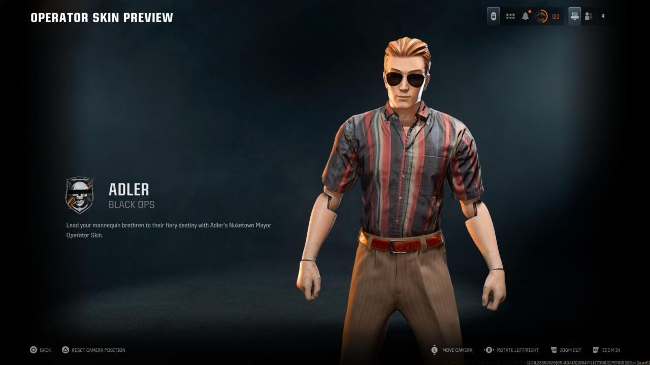 Nuketown Mayor - Operator skin