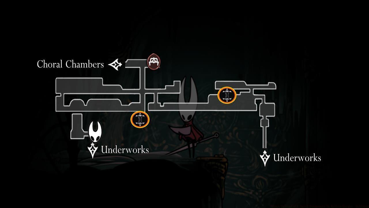 Whiteward Spool Fragments map