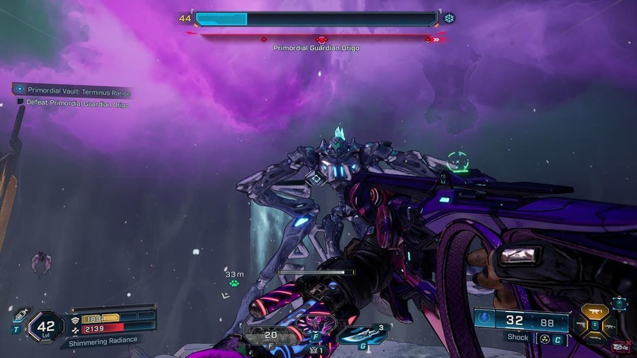 Origo boss battle and rewards