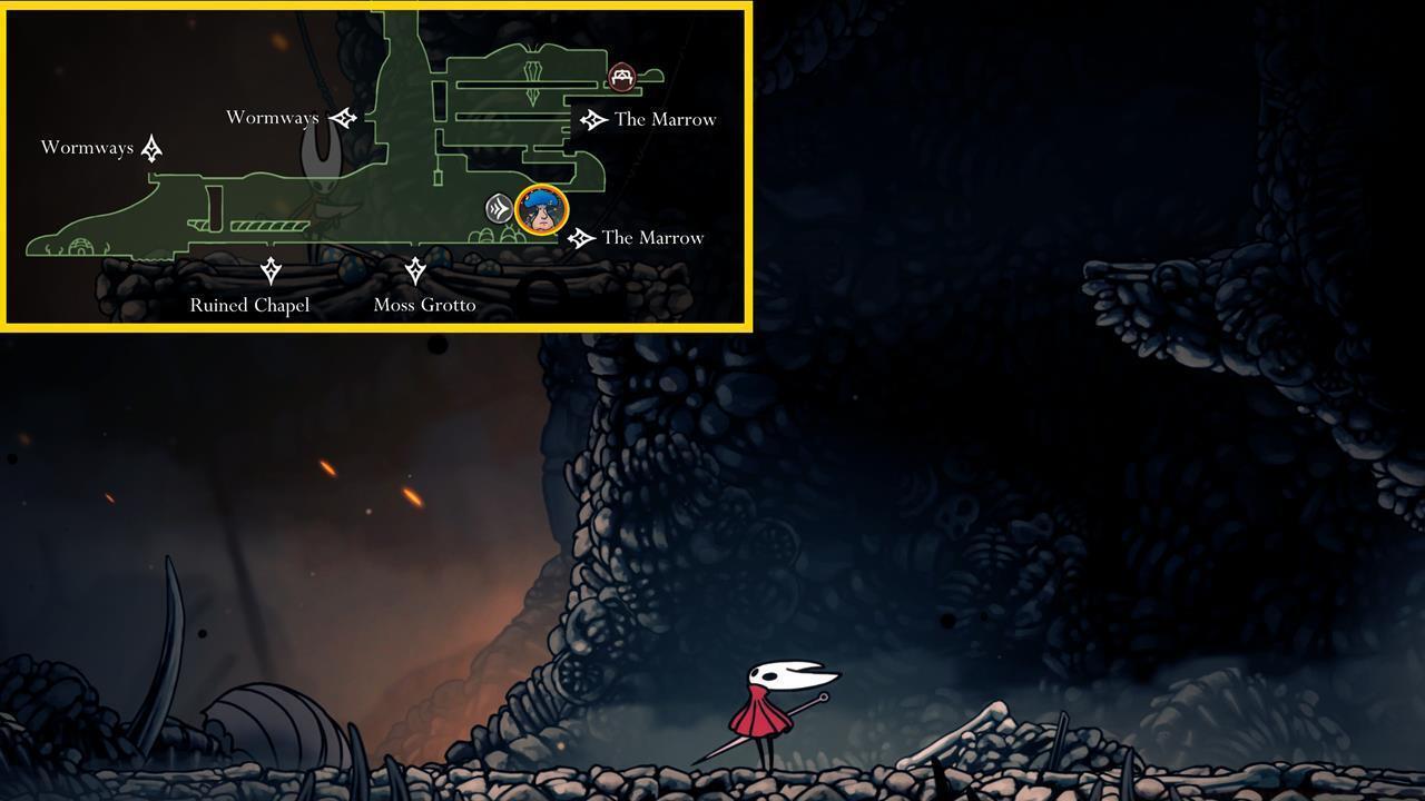 Mister Mushroom location #2: Bone Bottom