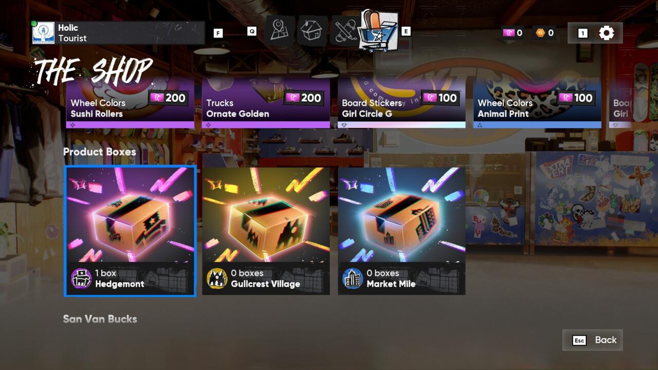 The boxes that are opened with Rip Chips