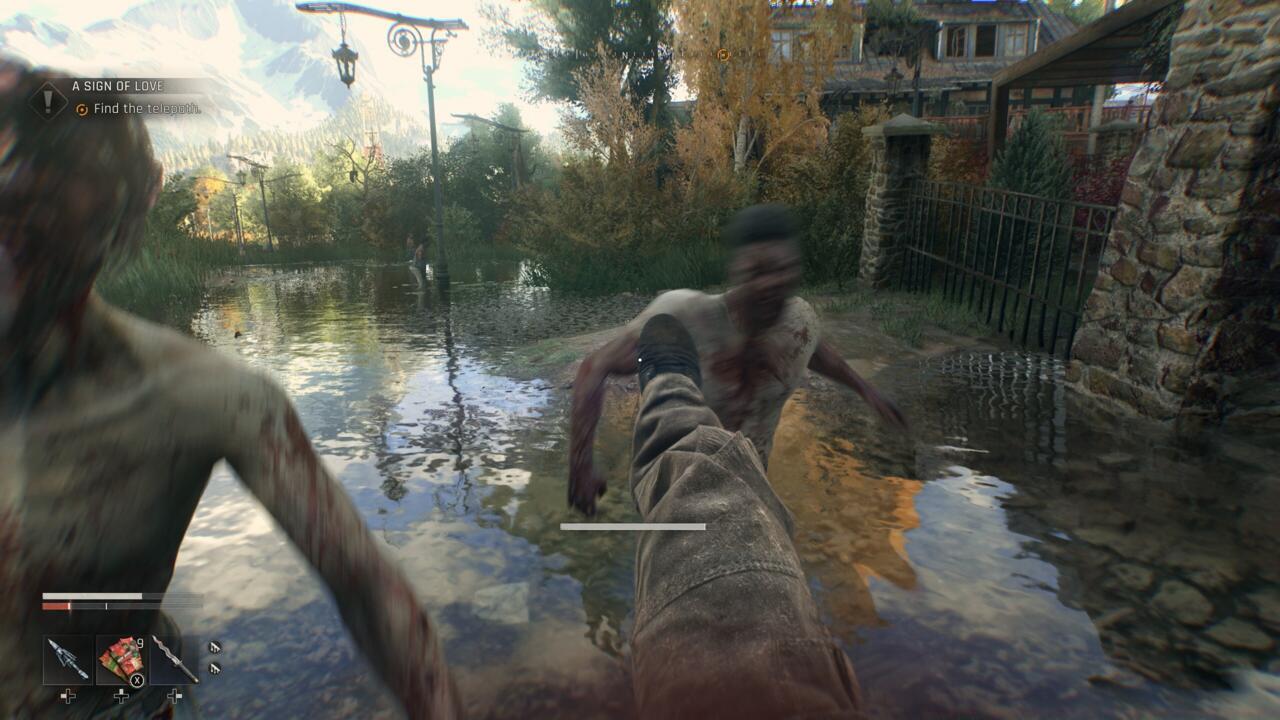 The fast-moving zombies, Virals, are best stunned with a quick kick to the gut