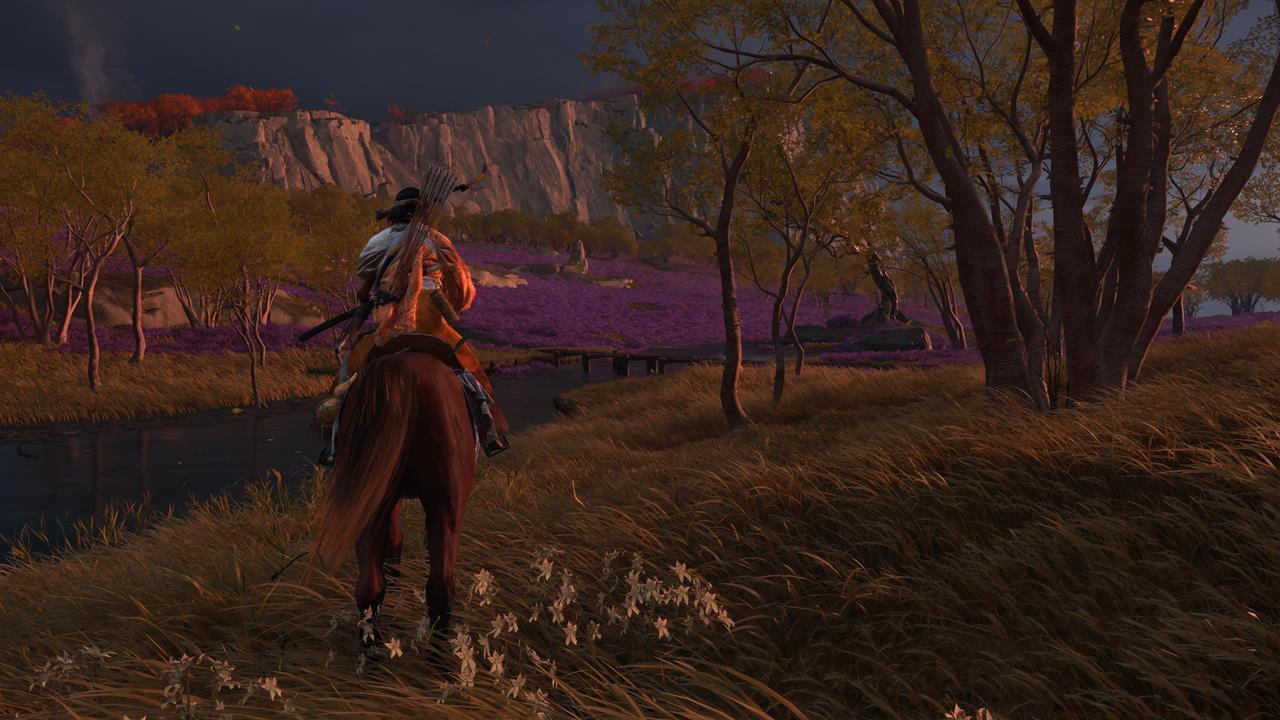 Ishikari Plain Sumi-e Painting location #3: Defiant Roots Sumi-e