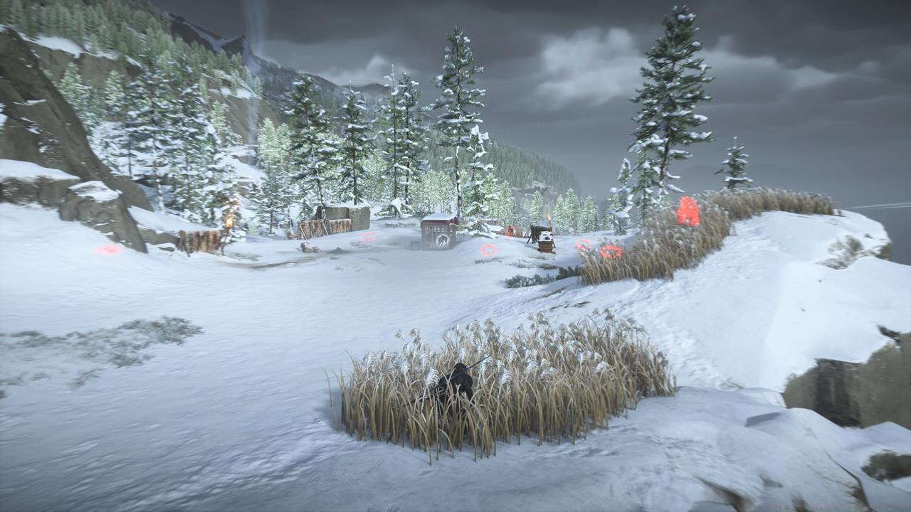 Teshio Ridge Wolf Den location #2