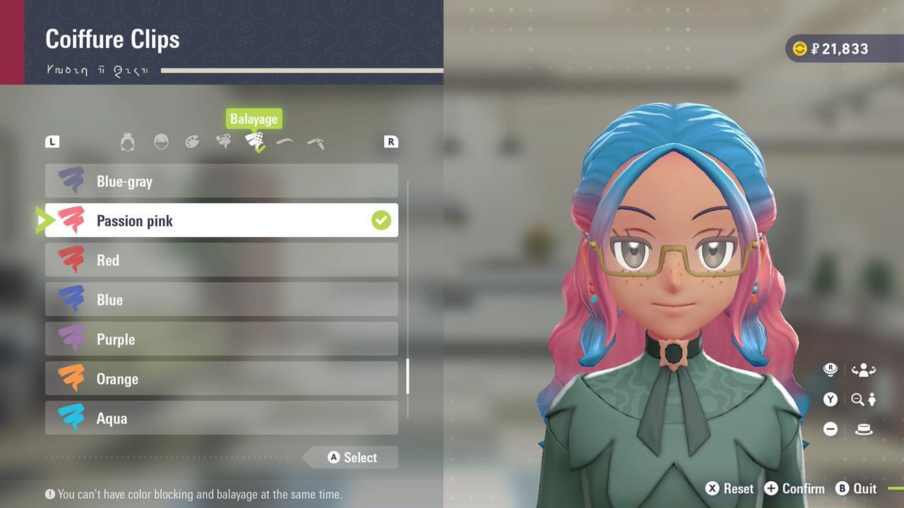 You'll unlock eight new hair colors once you complete the side quest.