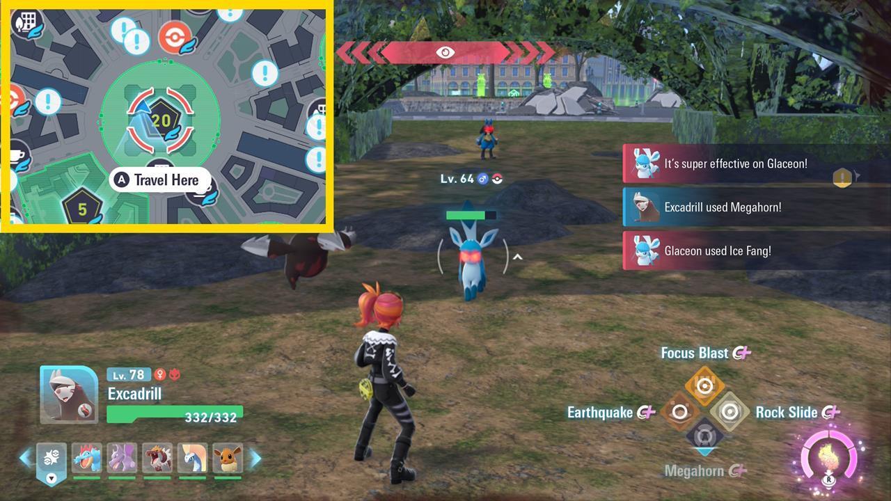 Evolved Alpha Eevees may appear in Wild Zone 20 once you've beaten the game.