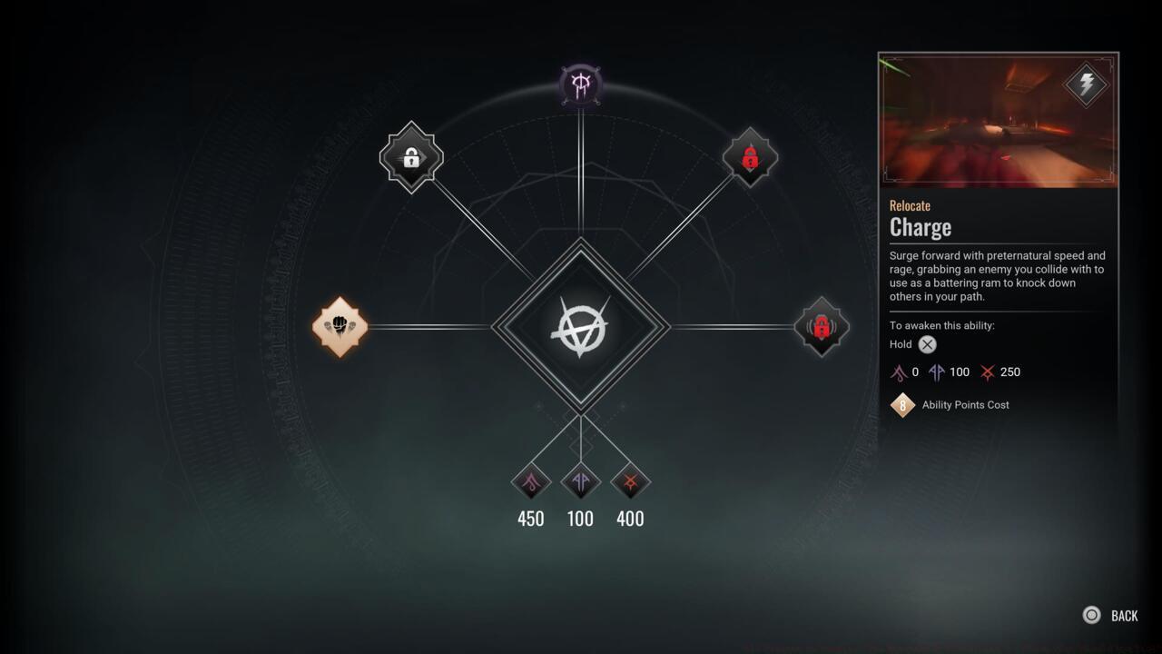 You can gain access to abilities from other clans buy spending Blood Resonance currency.