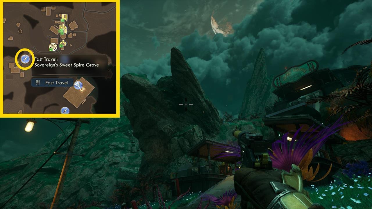 Make your way to Sovereign's Sweet Spire Grove to start the quest.