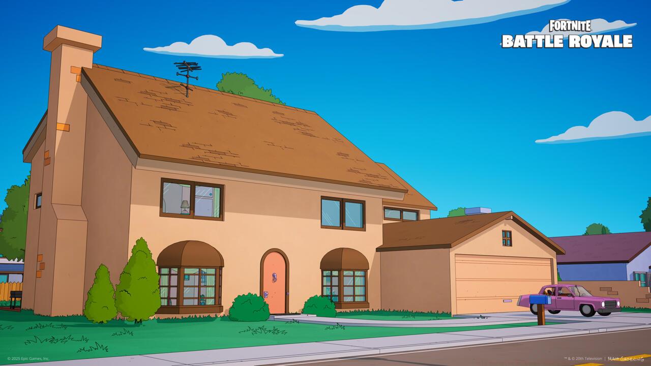 The home of the Simpsons.
