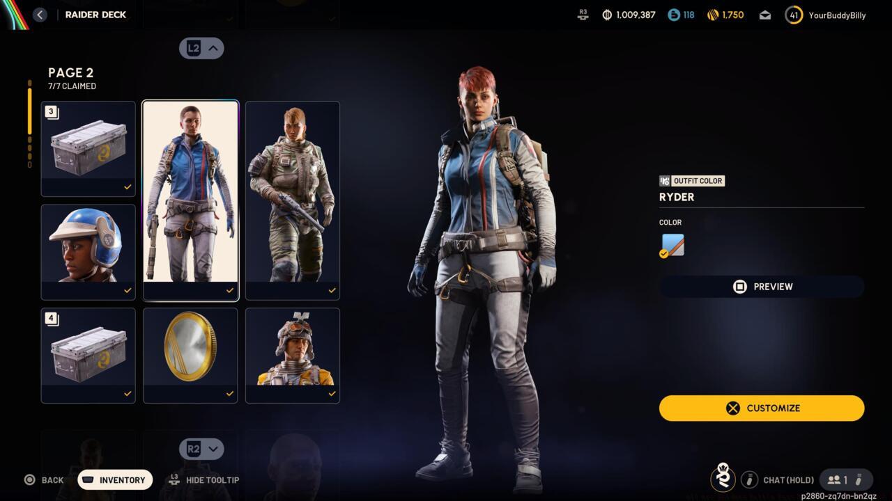 Ryder (Outfit Color)