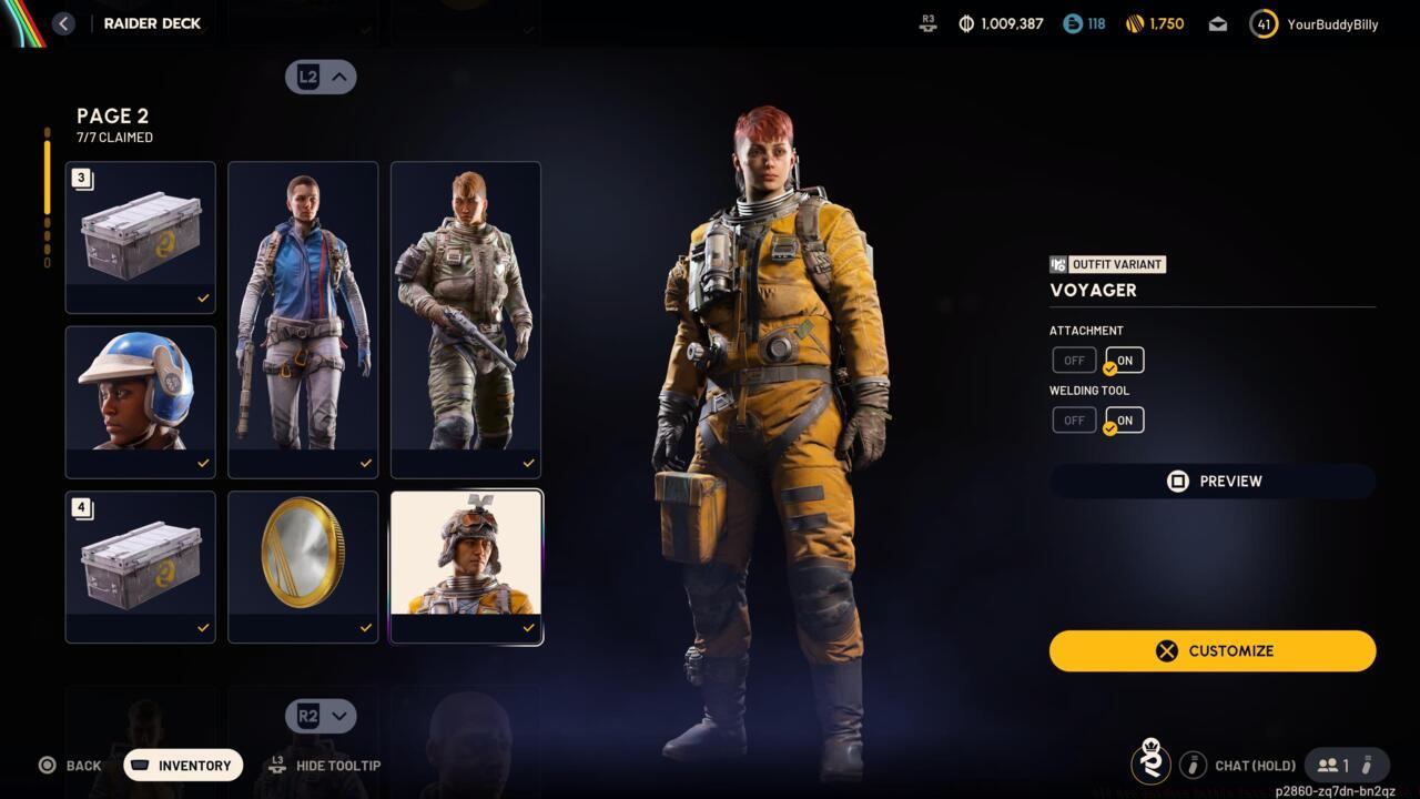 Voyager (Outfit Variant)