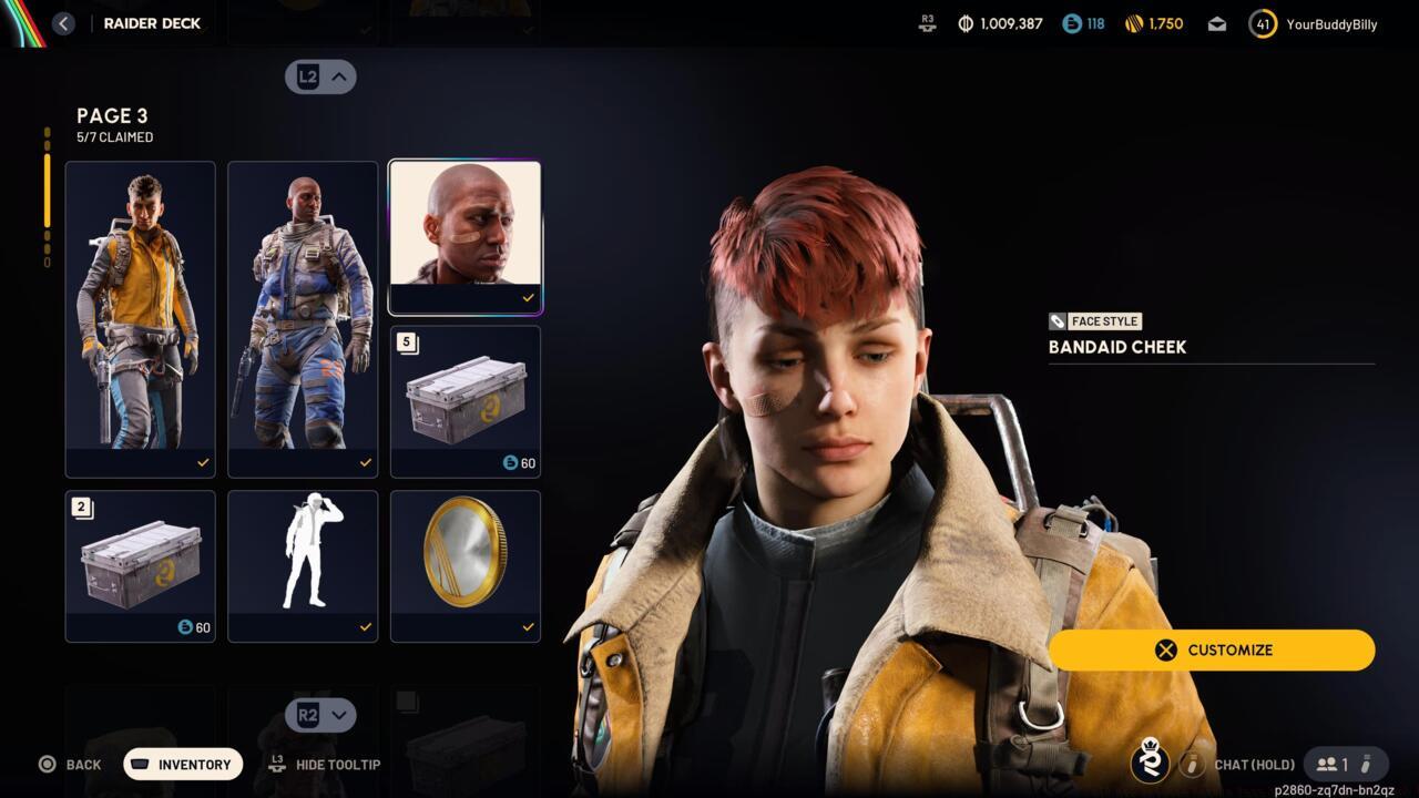 Bandaid Cheek (Face Style)