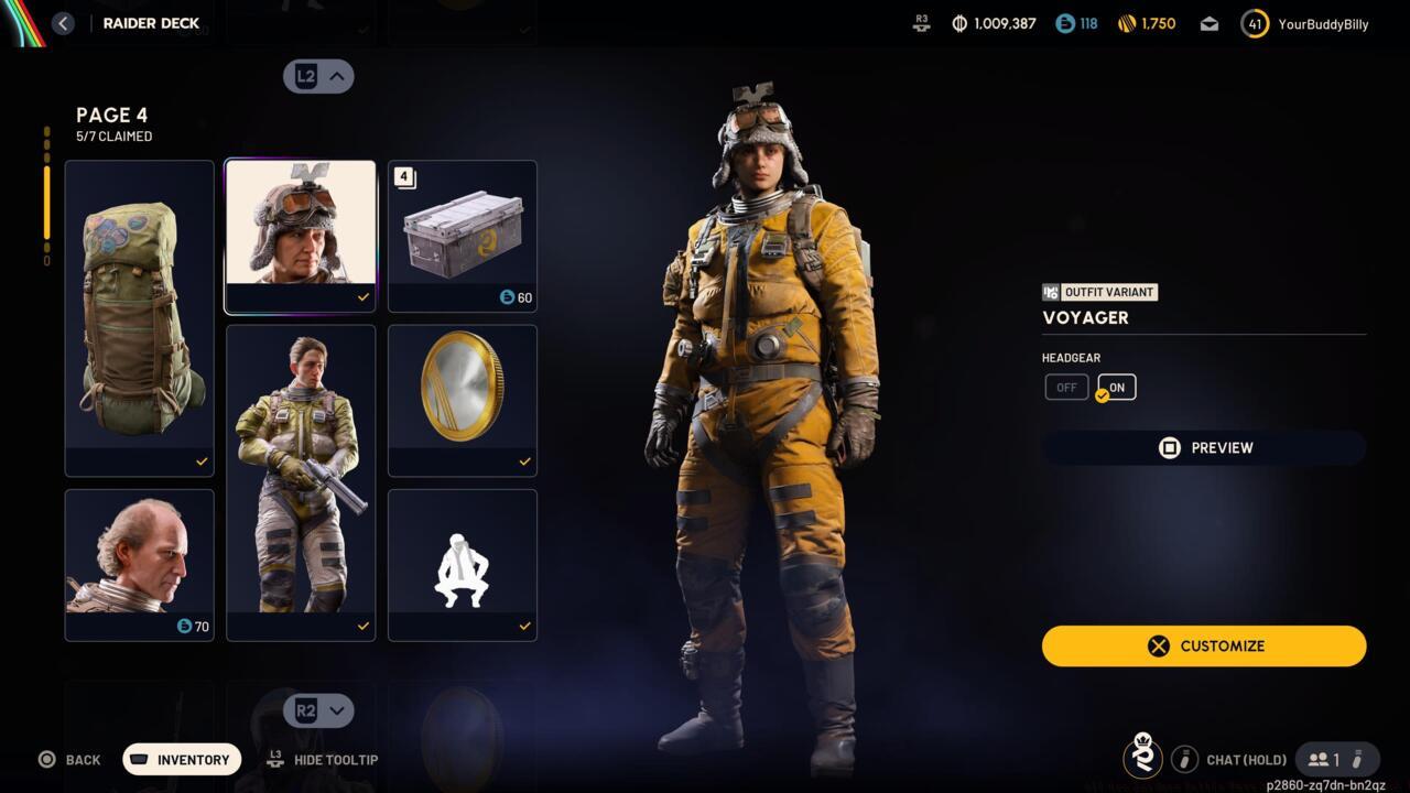 Voyager (Outfit Variant)