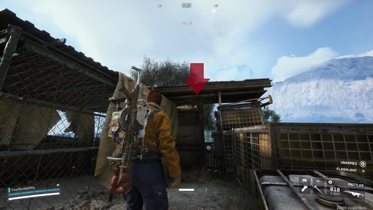 Interact with the beehive to pick it up.