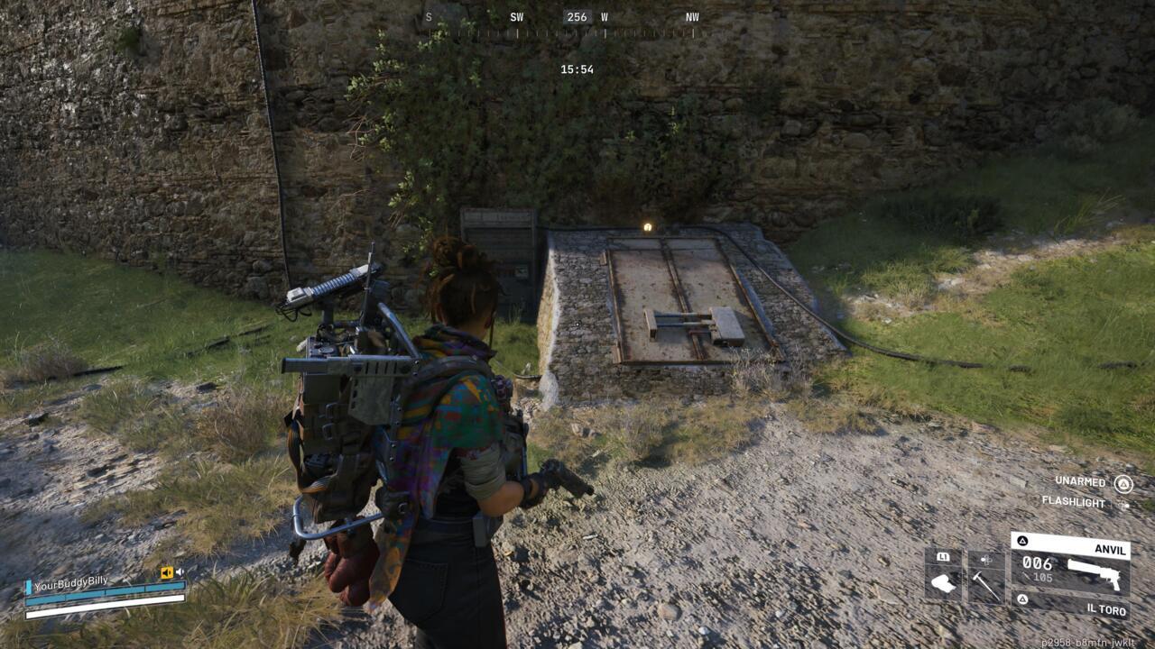 Ancient Fort cellar door