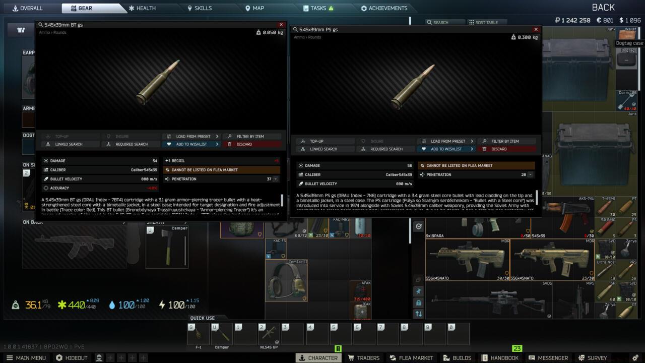 Understand your equipment and learn ammo types