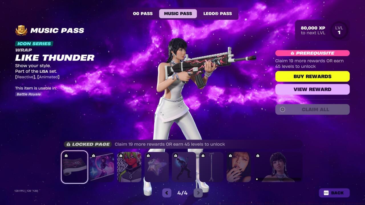 Weapon Wrap: Like Thunder