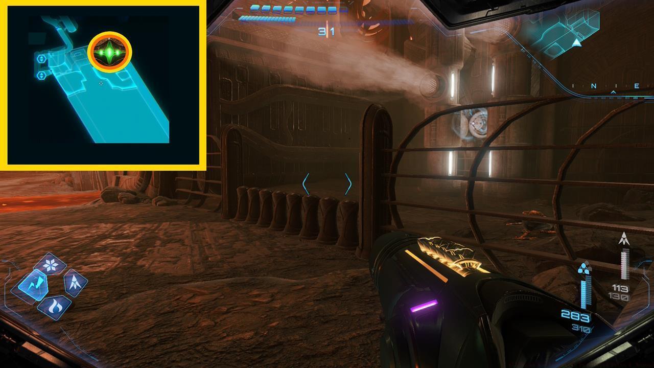 Flare Pool - Scout Bot location