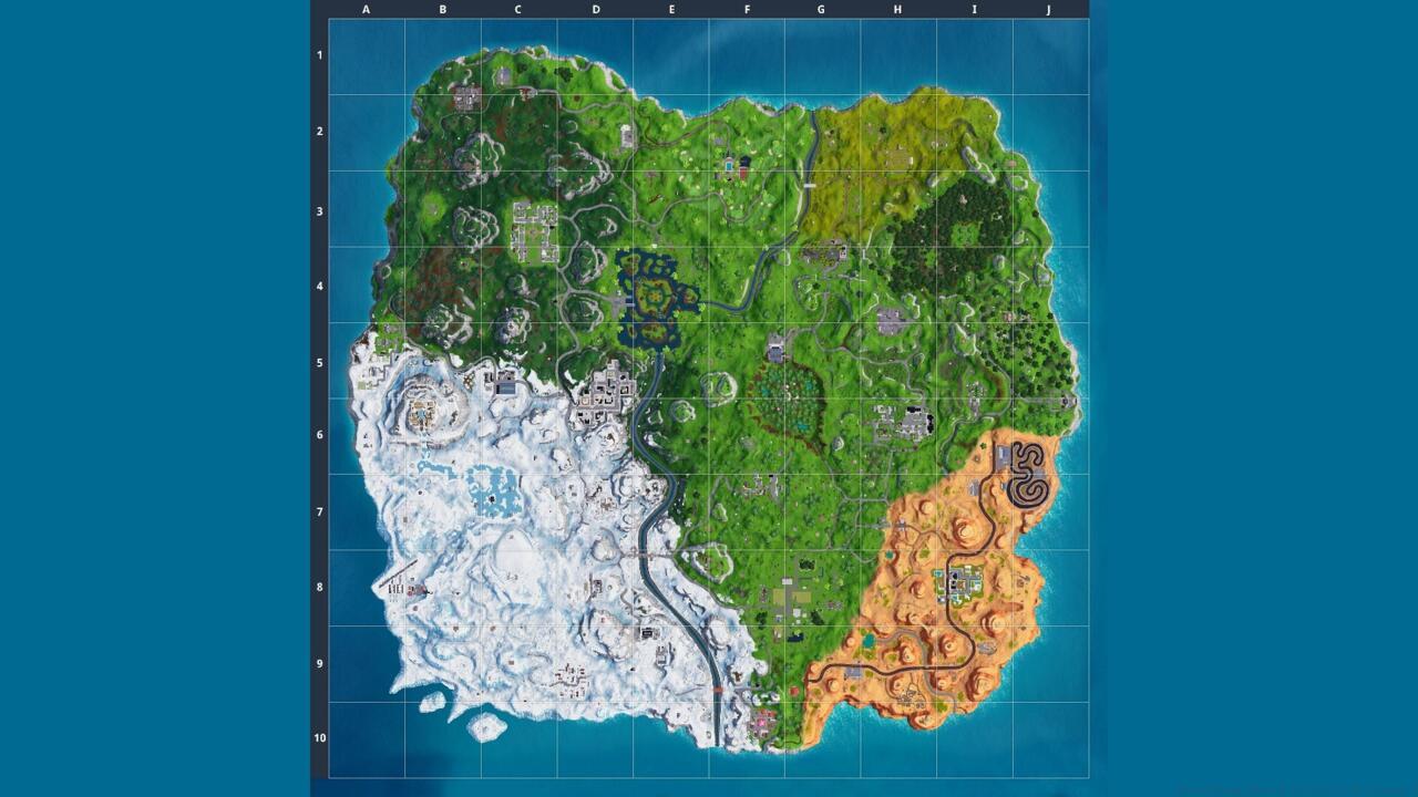 Fortnite OG Season 7 map changes