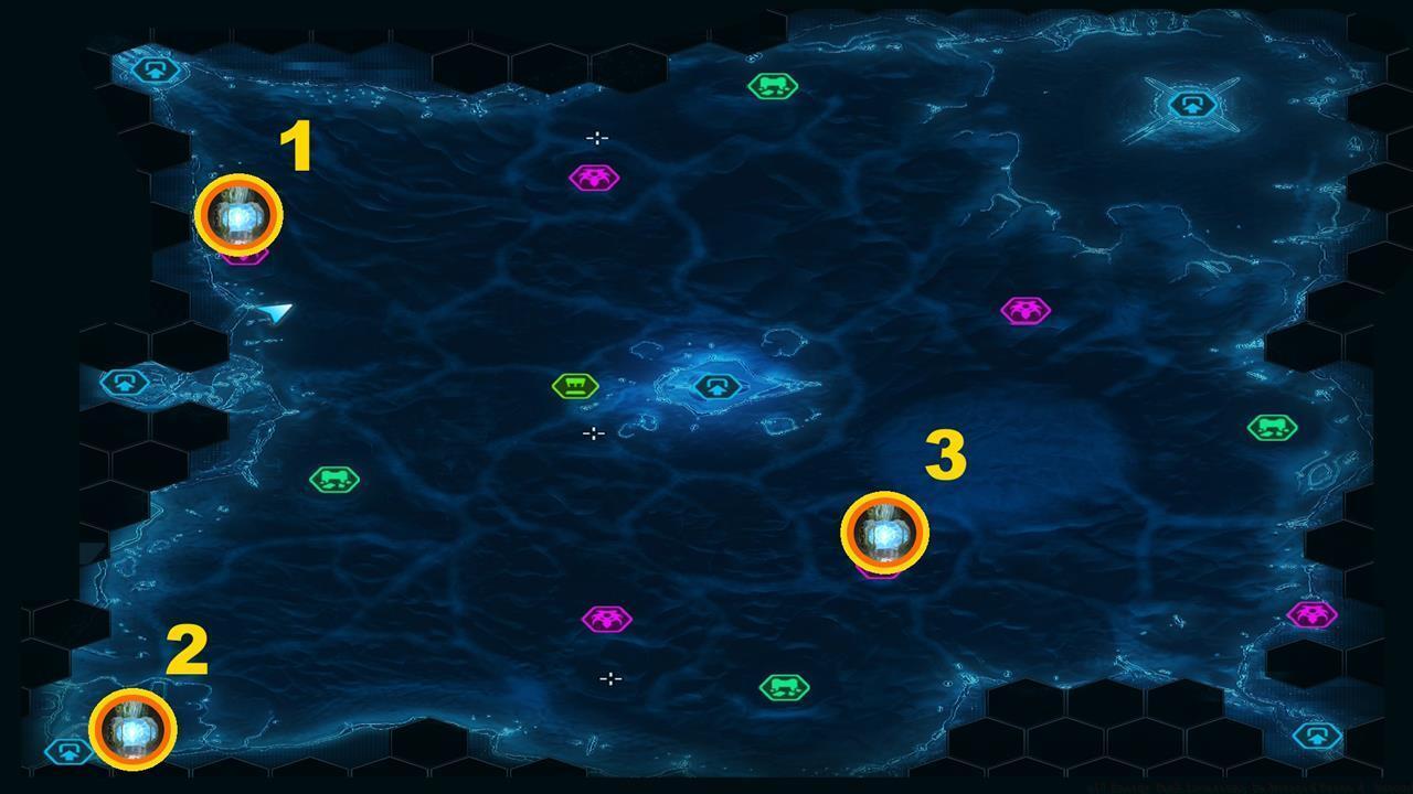 Sol Valley - Energy Tank locations map