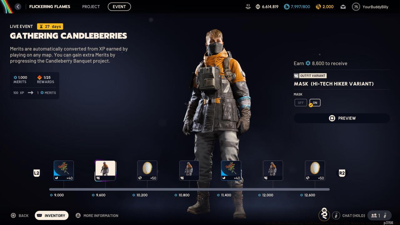 Mask (Hi-Tech Hiker Variant)