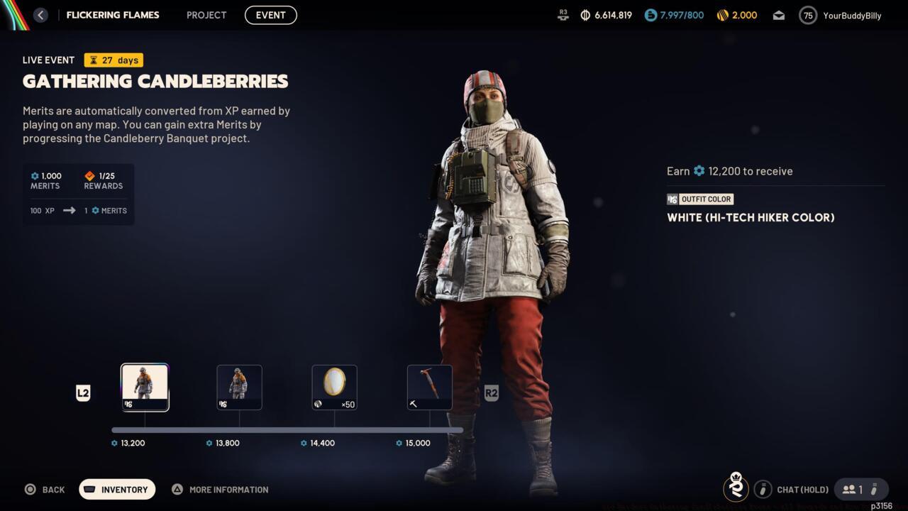 White (Hi-Tech Hiker Color)