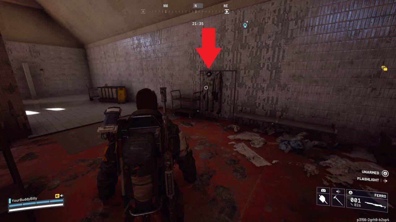 Search these suits to receive the Flushing Terminal Key.