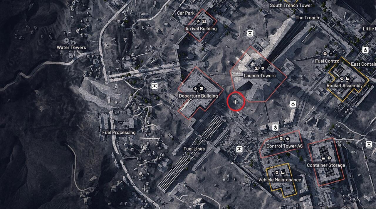 Enter the underground tunnels here.