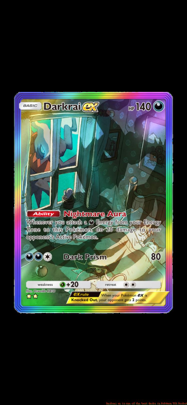 Darkrai ex is the nightmare of Pokémon TCG Pocket
