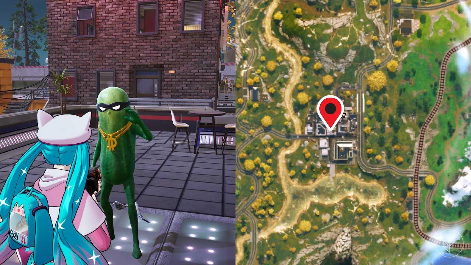 How to complete 'Somebody's planning a party in Crime City' in Fortnite