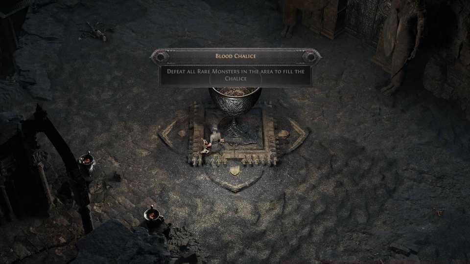 The Chalice Trial's description in the Trial of the Sehkemas in Path of Exile 2.