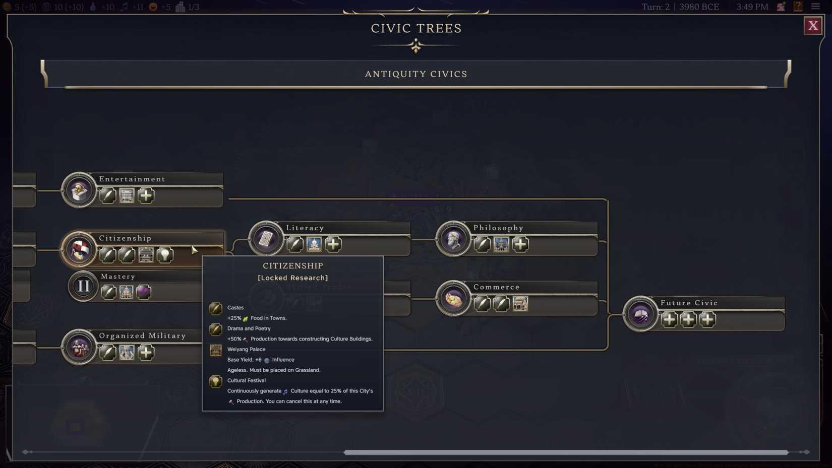 How to get more Food and increase population in Civilization 7