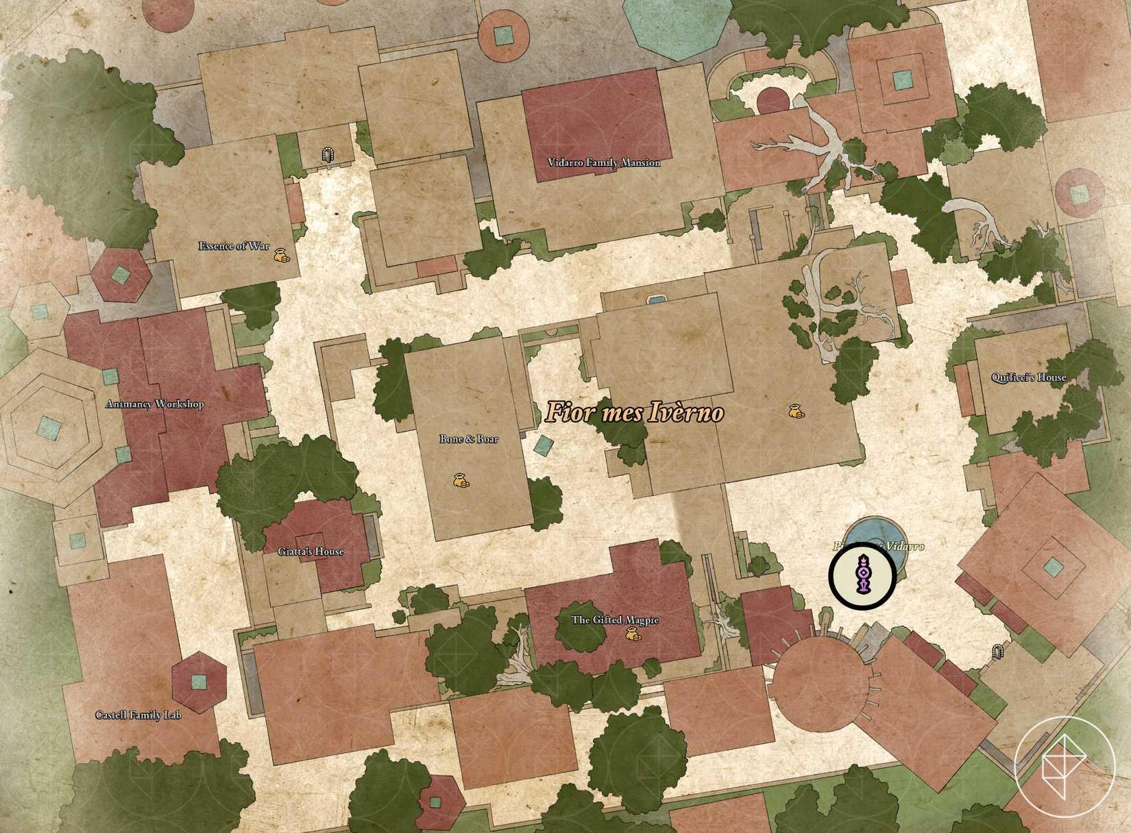 All Emerald Stair fast travel locations (camps and beacons) in Avowed