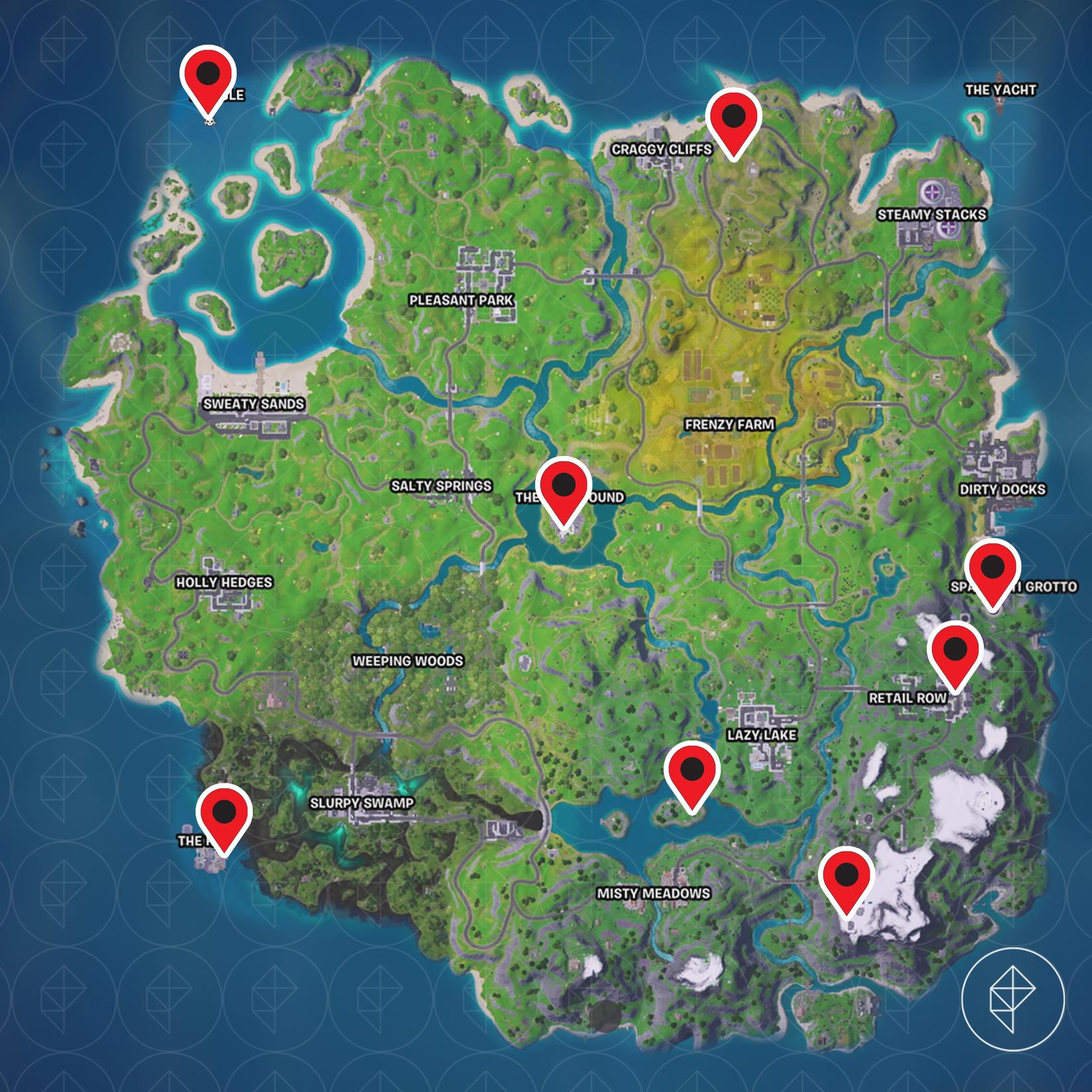 Where to find helicopters in Fortnite Remix's Week 3 update