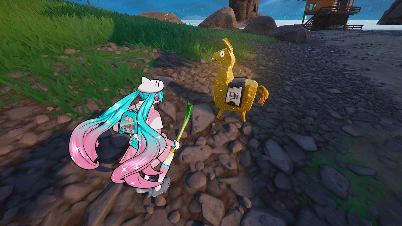 How to find Golden Llamas in Fortnite