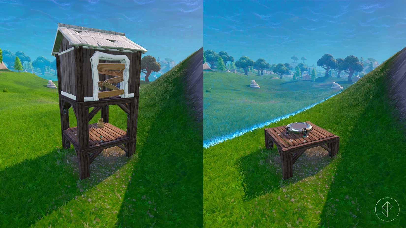 Where to find a launch pad in Fortnite OG