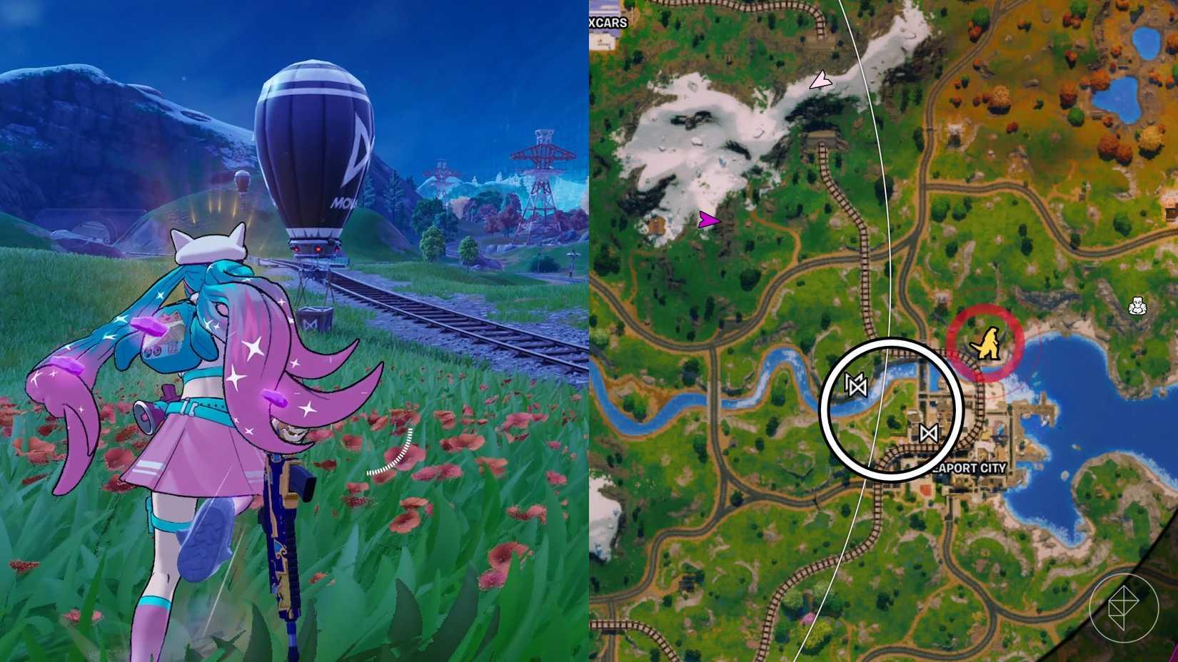 How to search Monarch's Supply Drop in Fortnite