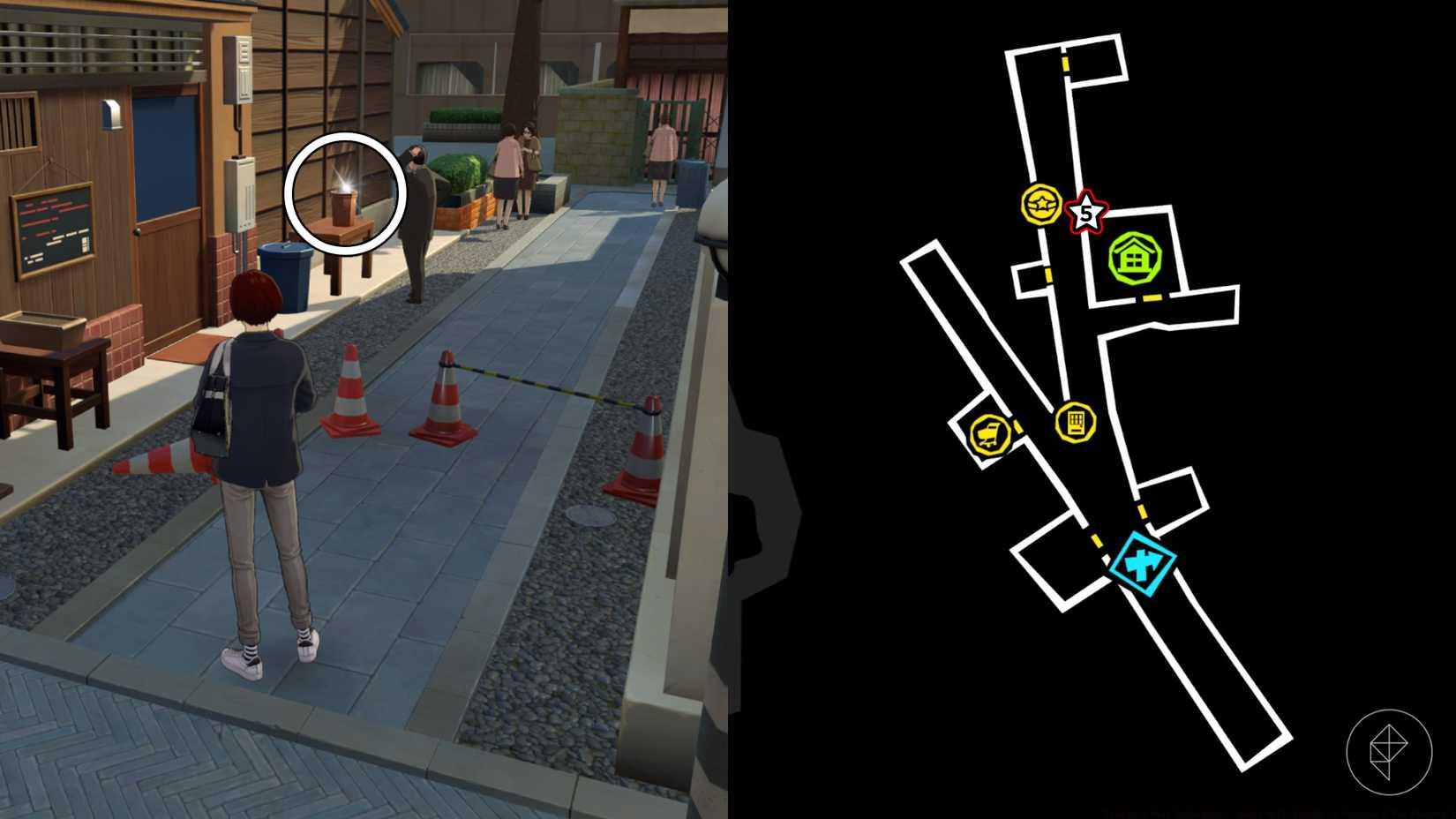 'Treasure Tail Zoshigaya' quest walkthrough in Persona 5 The Phantom X