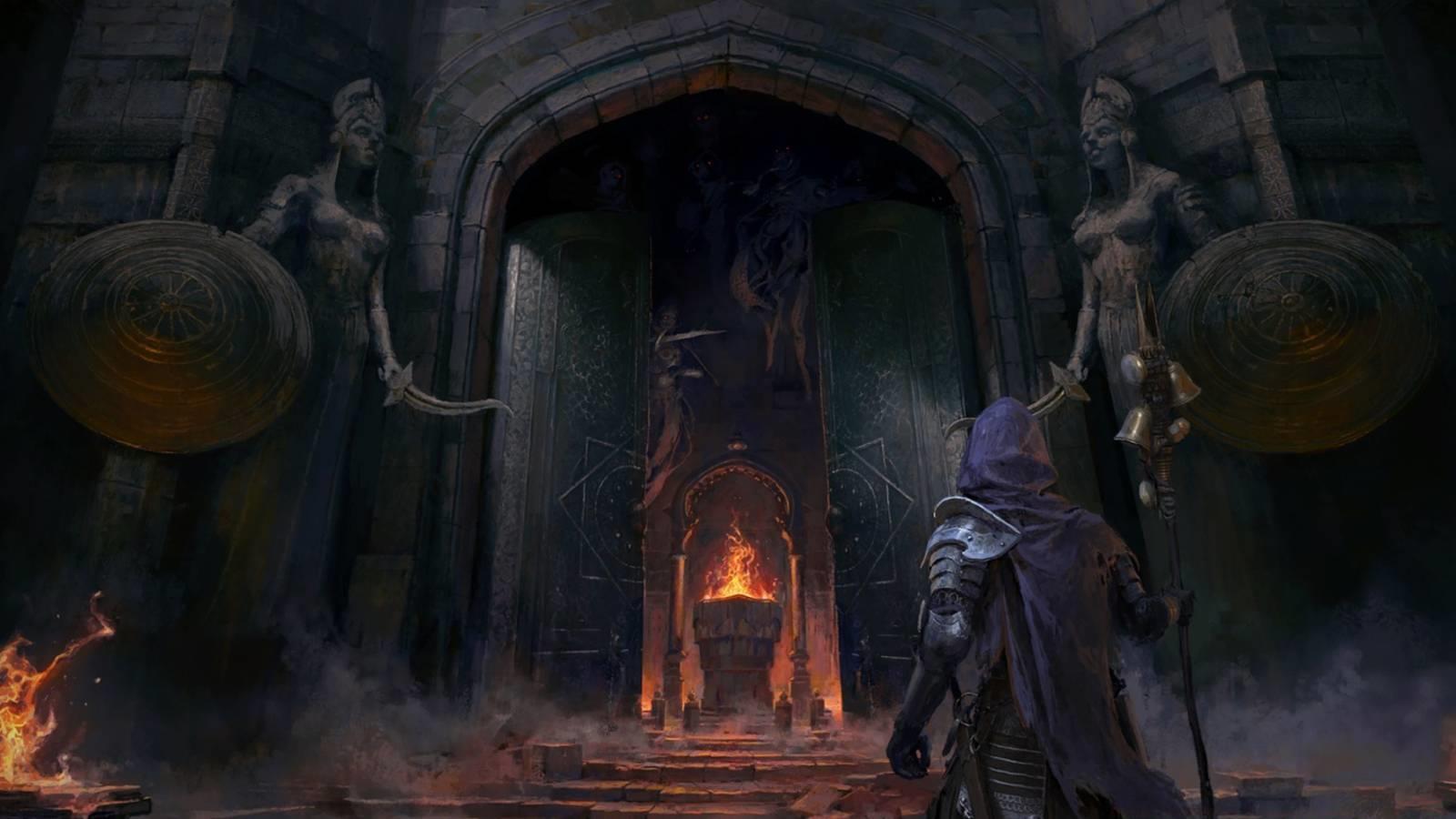 Entrance to the Trail of Sehkemas in Path of Exile 2