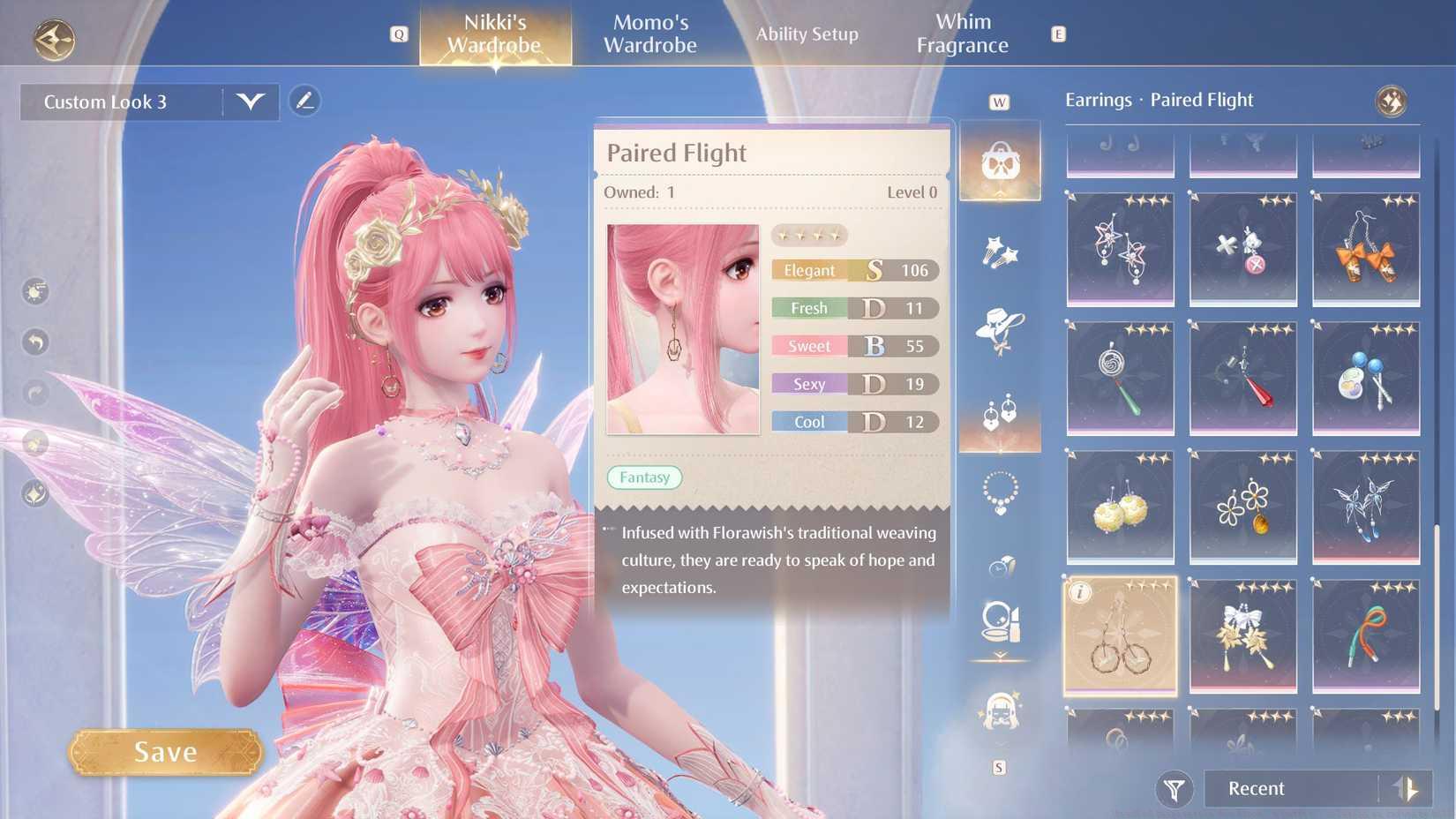 What to wear to solve 'Kindled Inspiration: New Bloom's Outfit' in Infinity Nikki