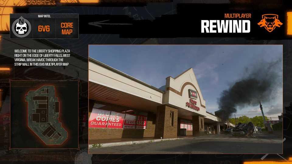 The Rewind map in Black Ops 6