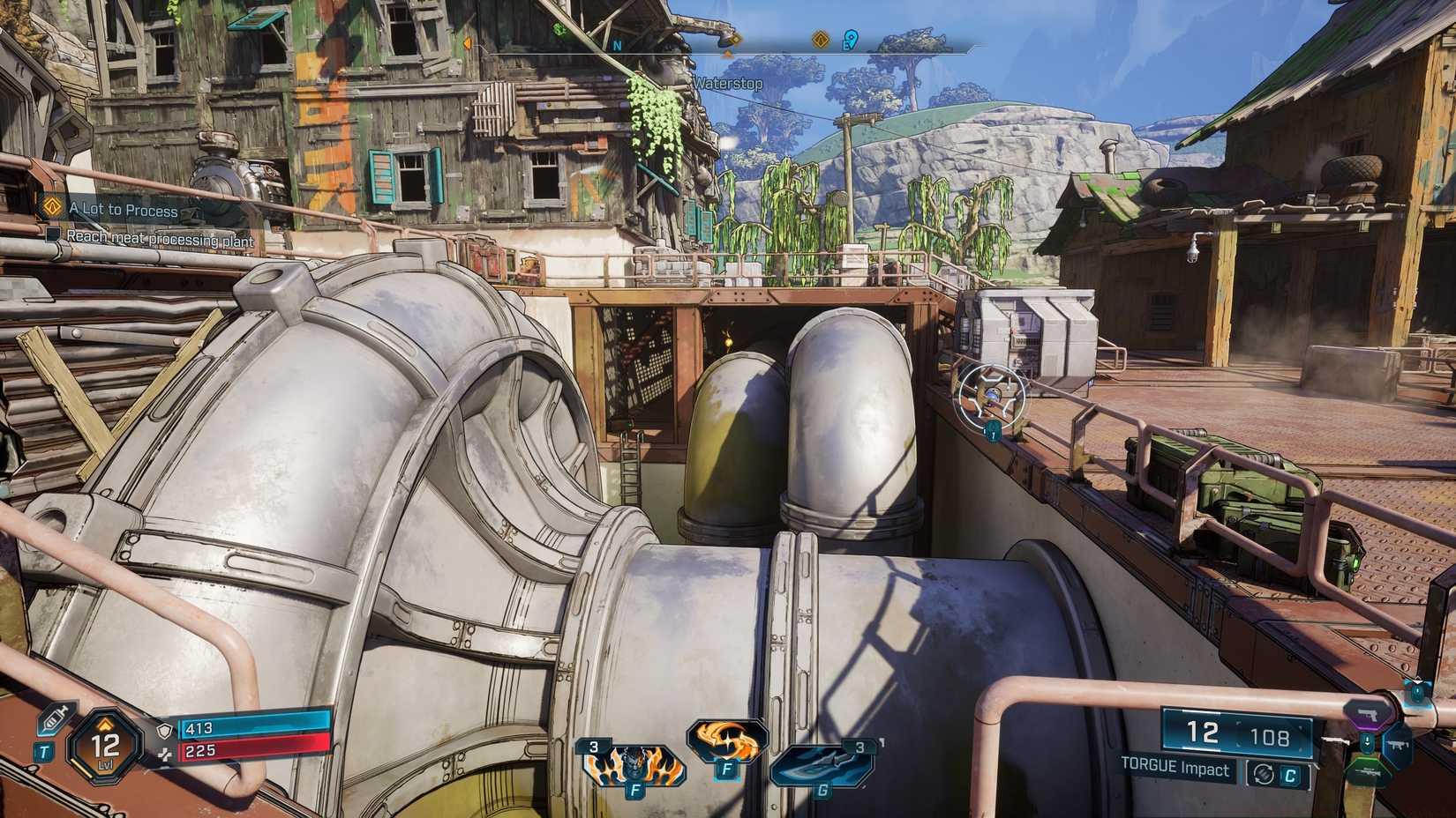 The third Waterstop Evocarium sphere in Borderlands 4