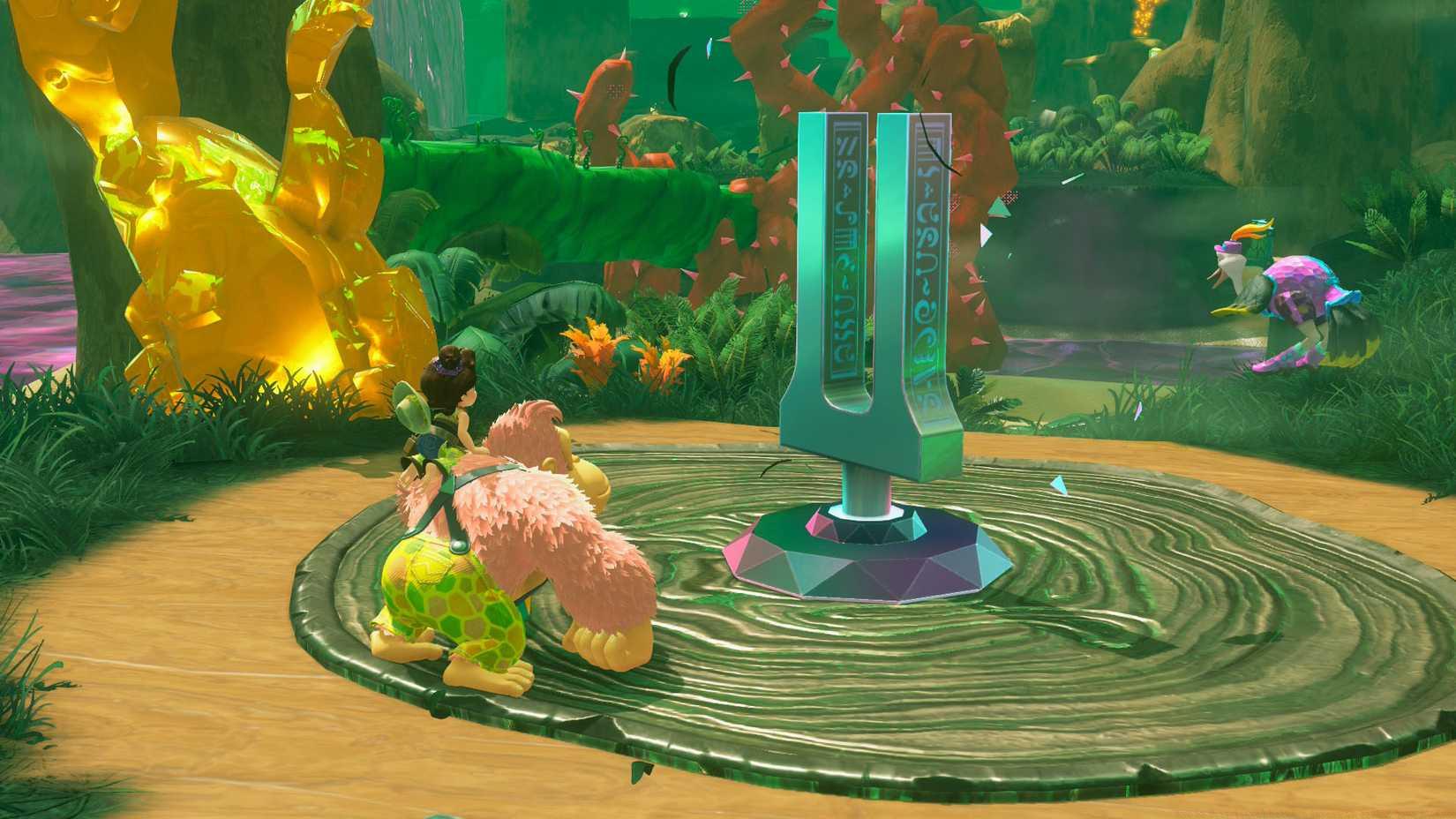 How to fast travel between layers in Donkey Kong Bananza